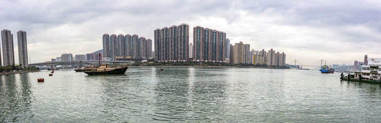 Hong Kong Harbour Panorama