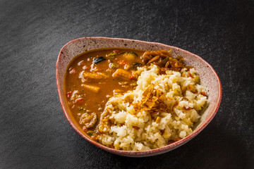 カレーライス　Japanese curry rice
