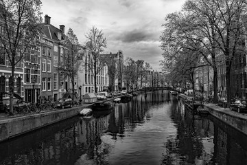 Naklejka premium Netherlands Architecture buildings skyline