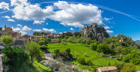 Fototapeta premium Village Gilette in France