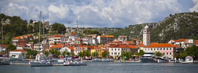 Skradin is a small historic town in Croatia