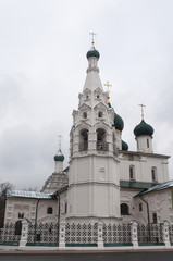 Fototapeta premium Ancient church in Yaroslavl, Russia.
