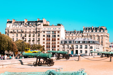 Fototapeta premium Streets and Buildings of Paris, France