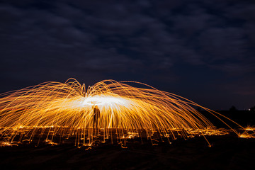 fire steel wool 