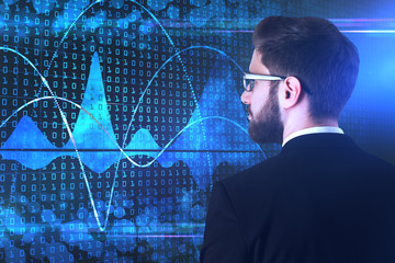 Cyberspace and innovation concept