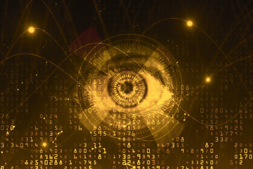 Digital eye texture