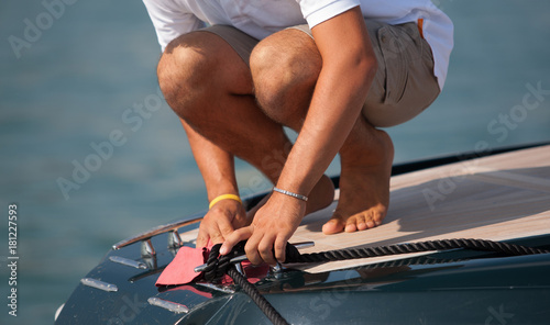 barefoot worker