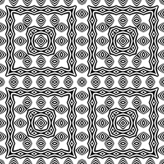 Design seamless monochrome grid pattern