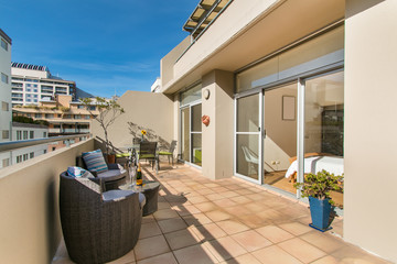 gorgeous balcony with beautiful view