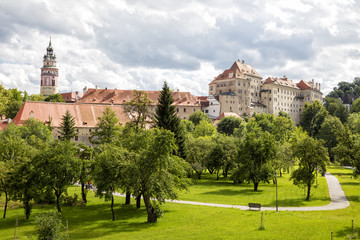 Fototapeta premium Cesky Krumlov, South Bohemia, Czech Republic