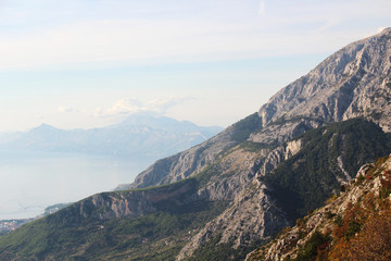 Fototapeta premium The Biokovo Nature Park, Croatia 