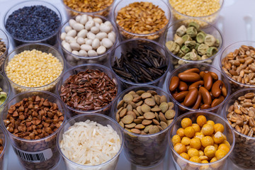 Collection of agricultural seeds
