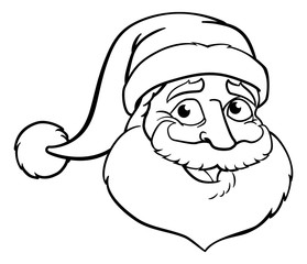 Cartoon Christmas Santa Claus 