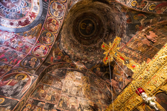 Monastery of Dekoulon, Itilo, Peloponnese, Greece