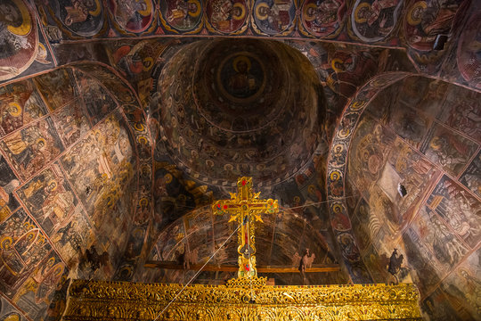 Monastery of Dekoulon, Itilo, Peloponnese, Greece