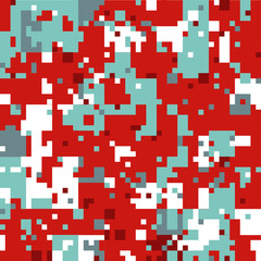 Christmas Pixel Pattern