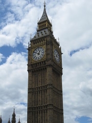 Fototapeta na wymiar Detail of landmark architecture of London, England.