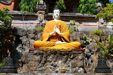 The Statue Of Buddha. Indonesia