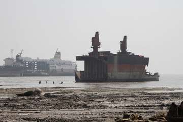 Ship breaking in Bangladesh