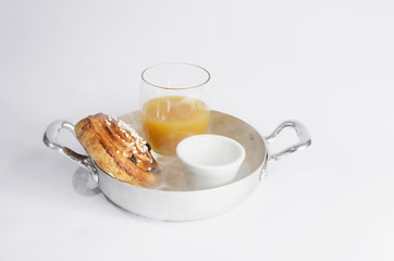 Breakfast in small pan