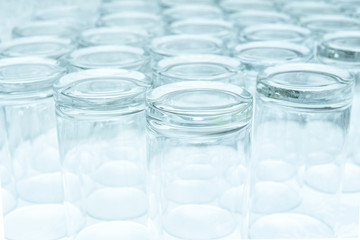 たくさんのグラス / レストランのイメージ