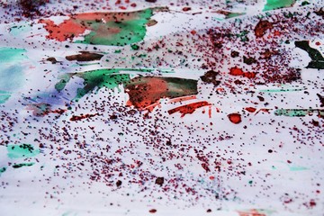 Paint watercolor colorful abstract background