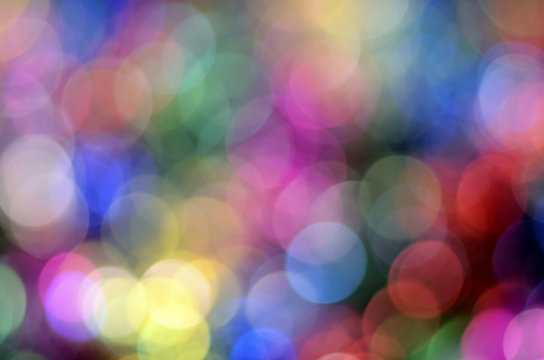 Blur spots bokeh background