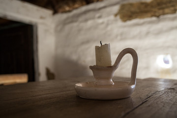 Old folk house inside