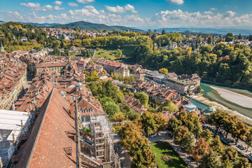 Fototapeta na wymiar Nice view of Bern Switzerland