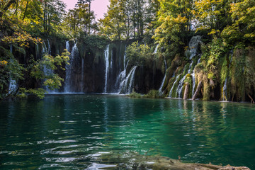 Fototapeta na wymiar Plitvice Lake in Croatia
