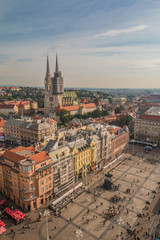 Naklejka na ściany i meble Zagreb Croatia