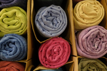 bamboo fiber scarves