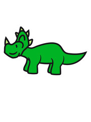 triceratops hörner süß niedlich klein kinder groß comic cartoon dinosaurier saurier dino