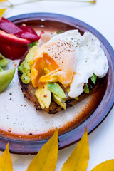 śniadanie z jajkiem