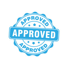approved sign label stamp