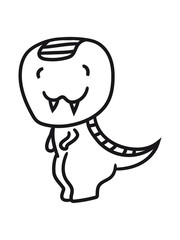 t-rex rex böse fressen fleischfresser süß niedlich klein kinder groß comic cartoon dinosaurier saurier dino