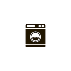 Washing machine icon. flat design