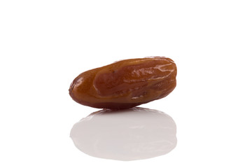 Date fruit isolated on white background