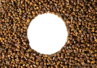Propolis granules, bee product, frame composition