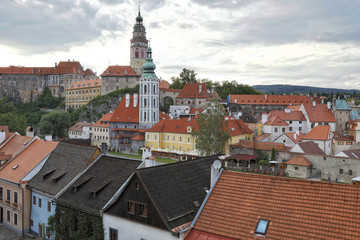 Obraz premium Cesky Krumlov, South Bohemia, Czech Republic