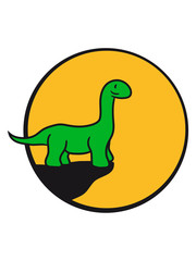 rund klippe mond nacht heulen wolf werwolf langhals hörner süß niedlich klein kinder groß comic cartoon dinosaurier saurier dino