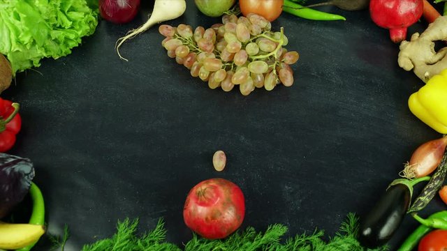 Vitamin b fruit stop motion