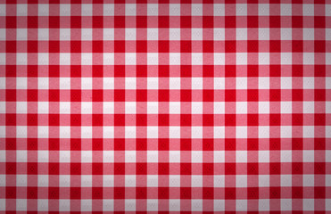 Red and white tablecloth italian style texture wallpaper