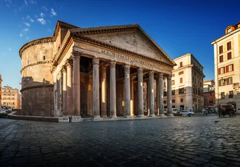 Fotobehang Pantheon in Rome, Italy © Iakov Kalinin