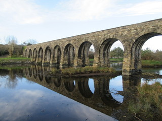 Fototapeta premium Twelve arch bridge in Ballydehob