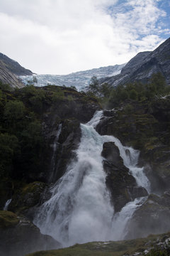 Briksdalsbreen, Sogn og Fjordane, Norwegen