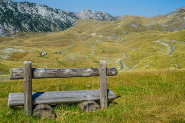 One sunny day in the mountains