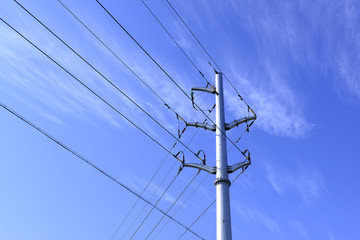 High pressure line and high voltage line