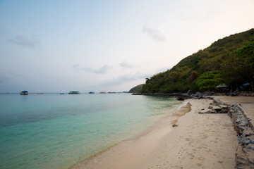 Tropical landscape of Koh Larn