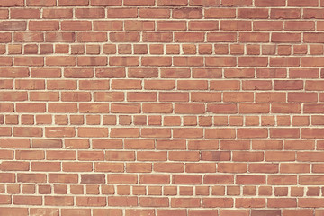 Fototapeta premium Old red brick wall background texture